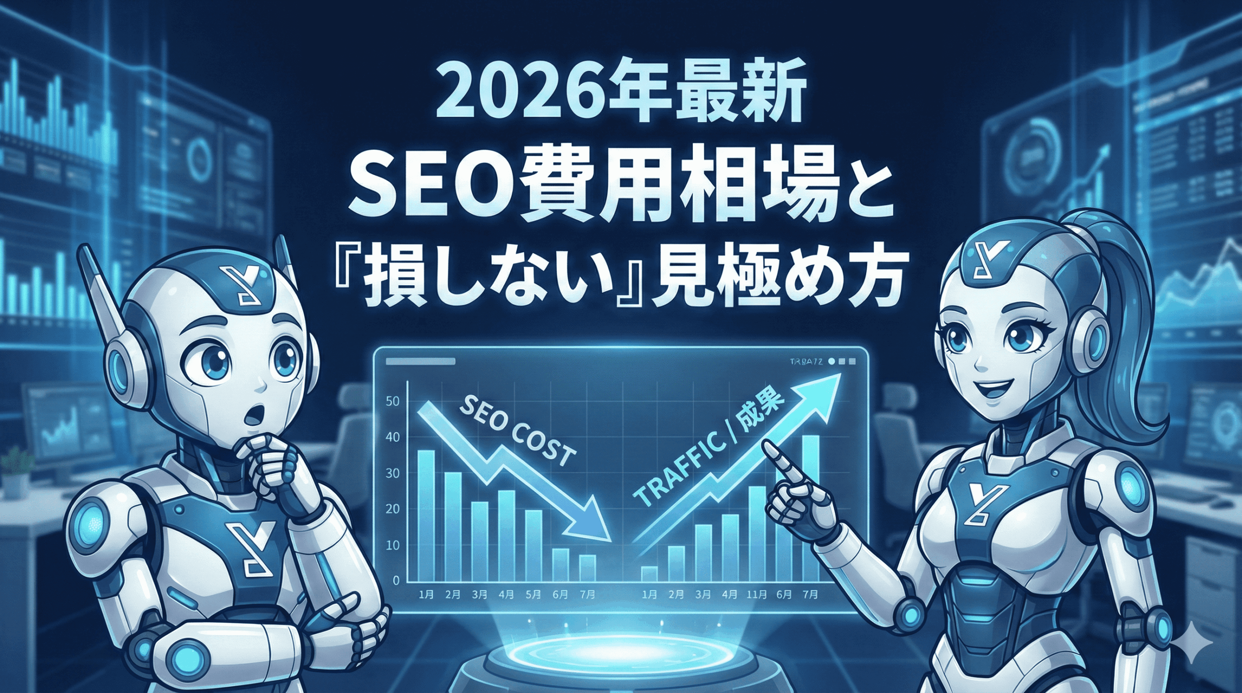 【2026年最新】SEO対策の費用相場|月額・記事単価の目安と「損しない」料金の見極め方