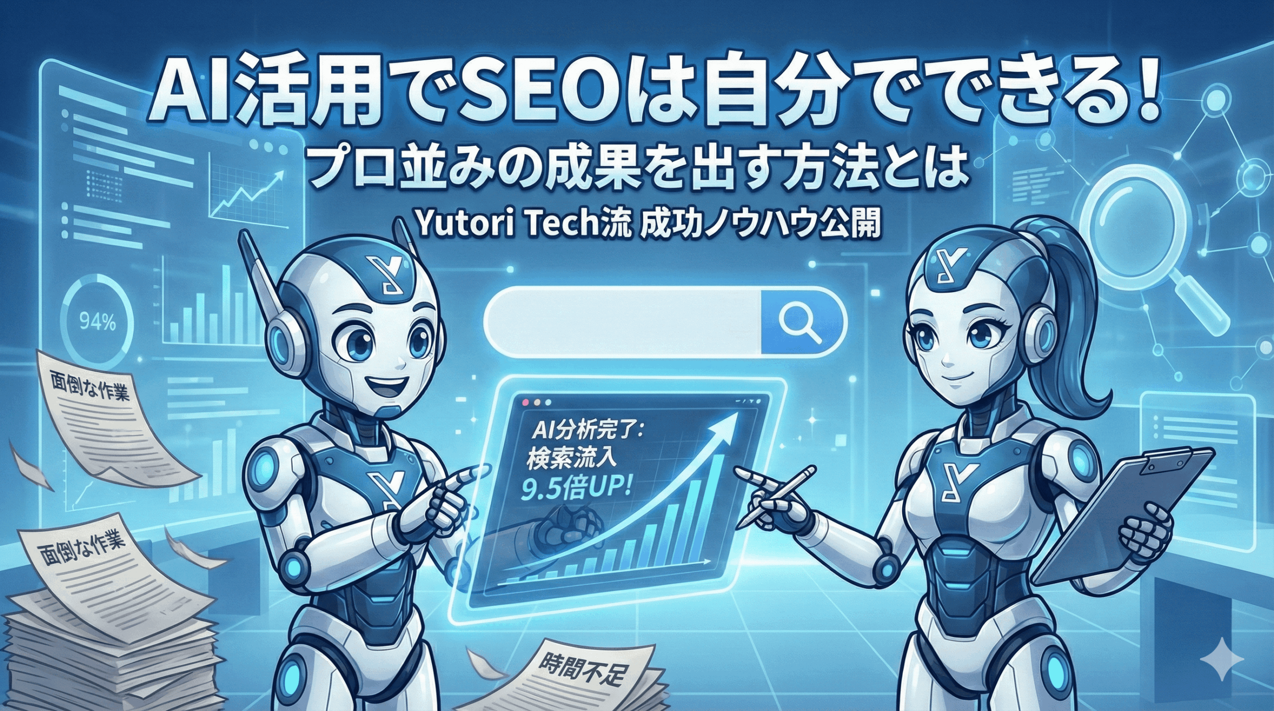 SEO対策は自分でできる！AI活用でプロ並みの成果を出す方法とは