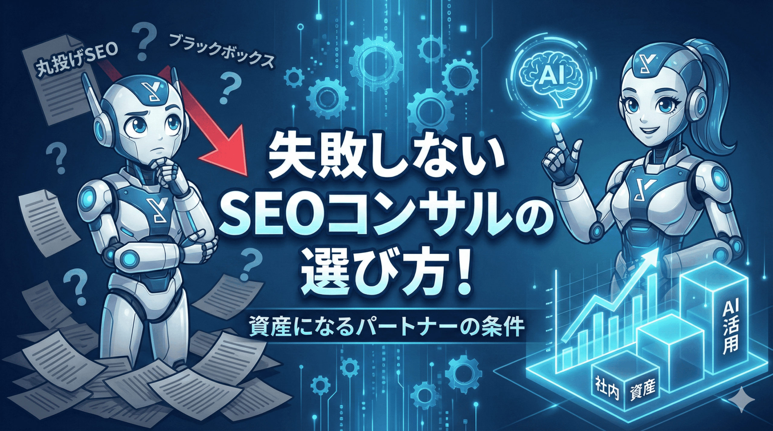 SEOコンサルの選び方｜失敗しないための5つの基準と注意点【2026年版】
