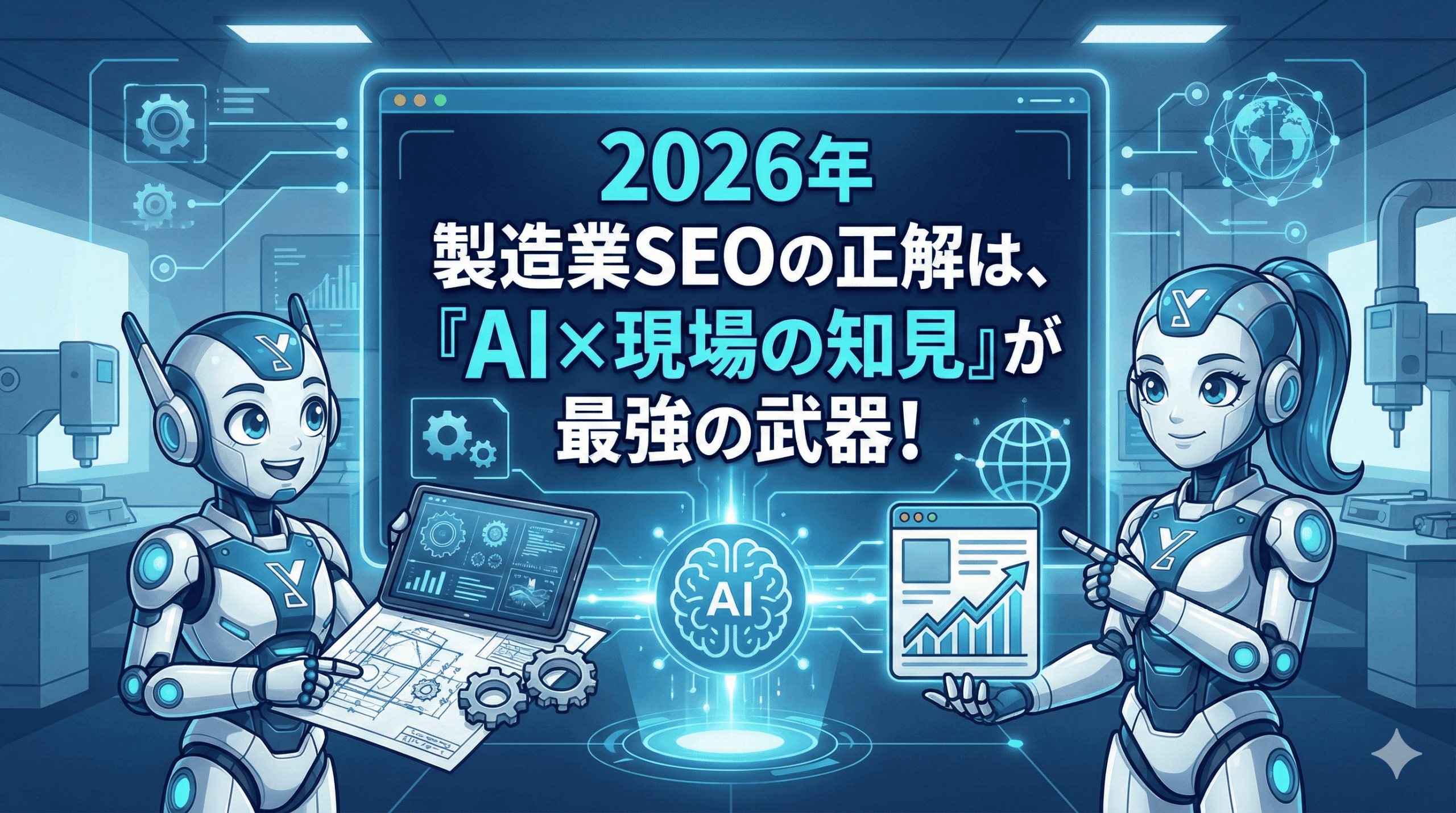 製造業のSEO、2026年の正解とは？AI時代こそ「現場の知見」が最強の武器になる理由